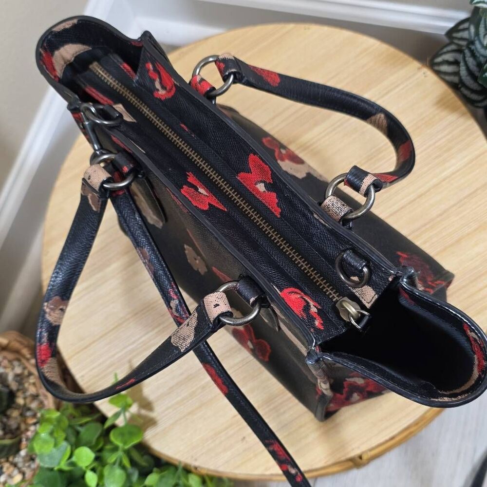 Coach Crosby Mini Leather Carryall with Mini Wallet - Picture 10 of 16